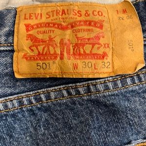 Levi’s 501 excellent condition